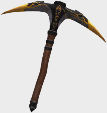 Black Rock Pickaxe