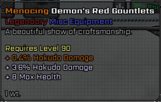 Demon's Red Gauntlets — screenshot 2