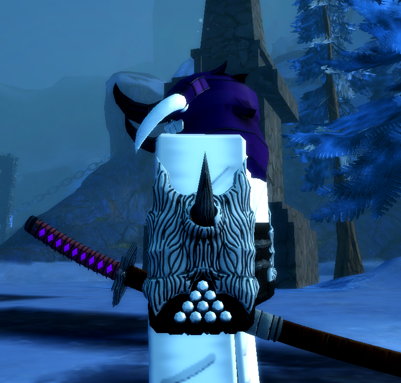 Demon's White Gauntlets
