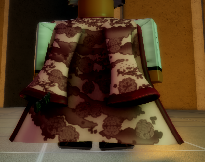 Flower Samurai's Cape