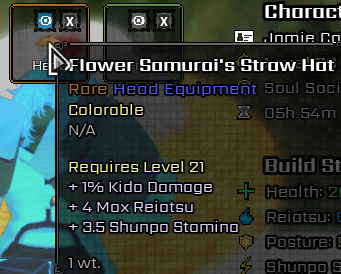 Flower Samurai's Straw hat — screenshot 1
