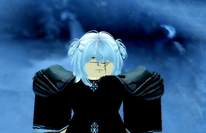 Frosted Steel Pauldrons