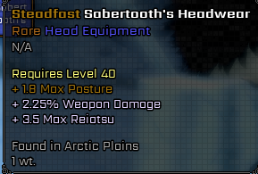 Sabertooth's Headwear — screenshot 1