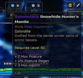 Snowhide Hunter's Mantle