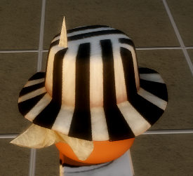 Striped Black Hat