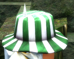 Striped Green Hat