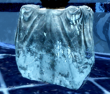 Wide Frosted Cape