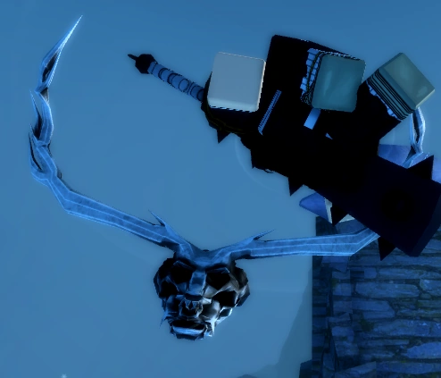 Wendigo Skull