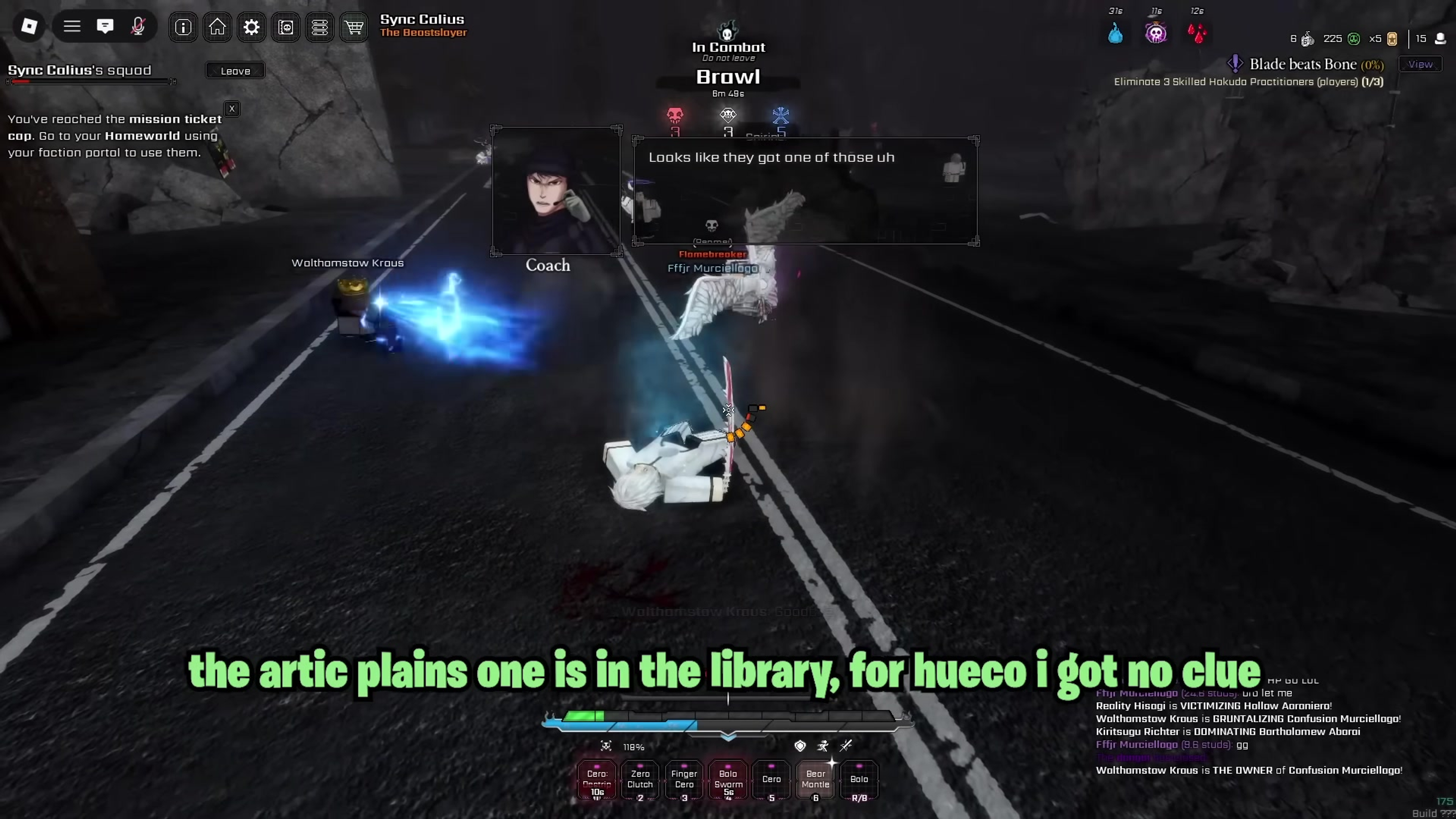 Blade Beats Bone in VV: Ultimatum