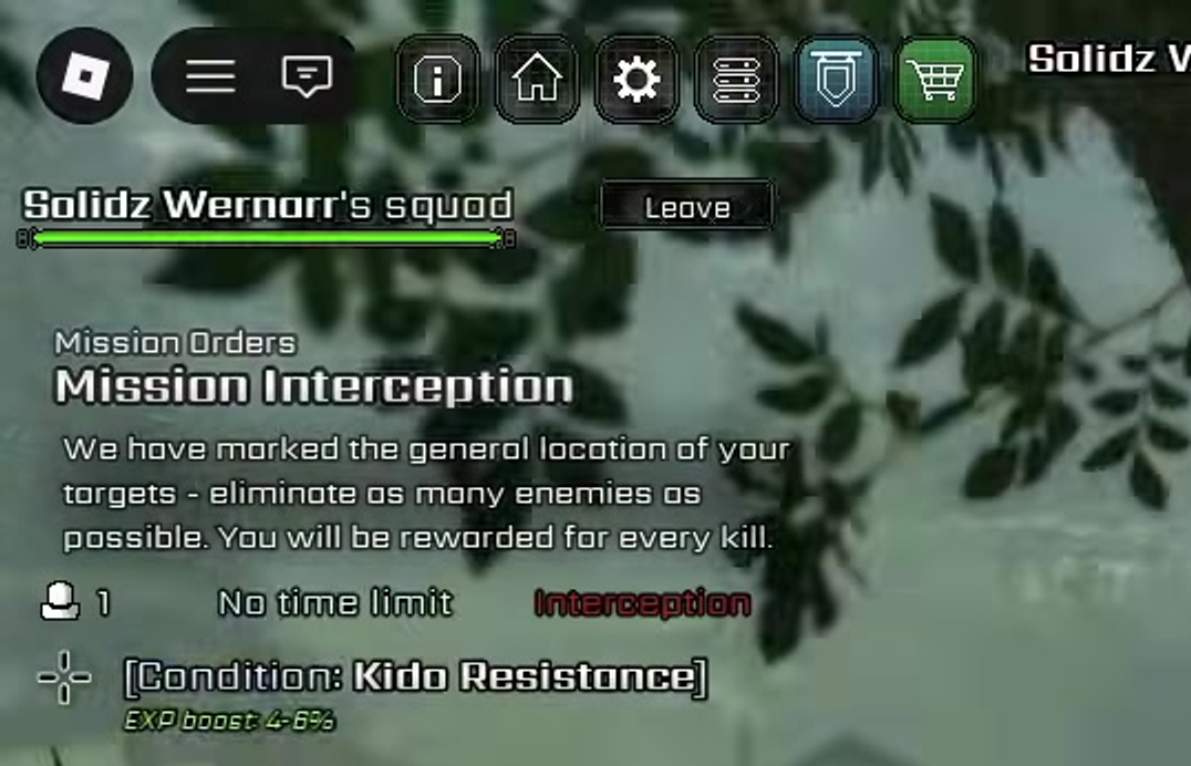 Mission Interception in VV: Ultimatum