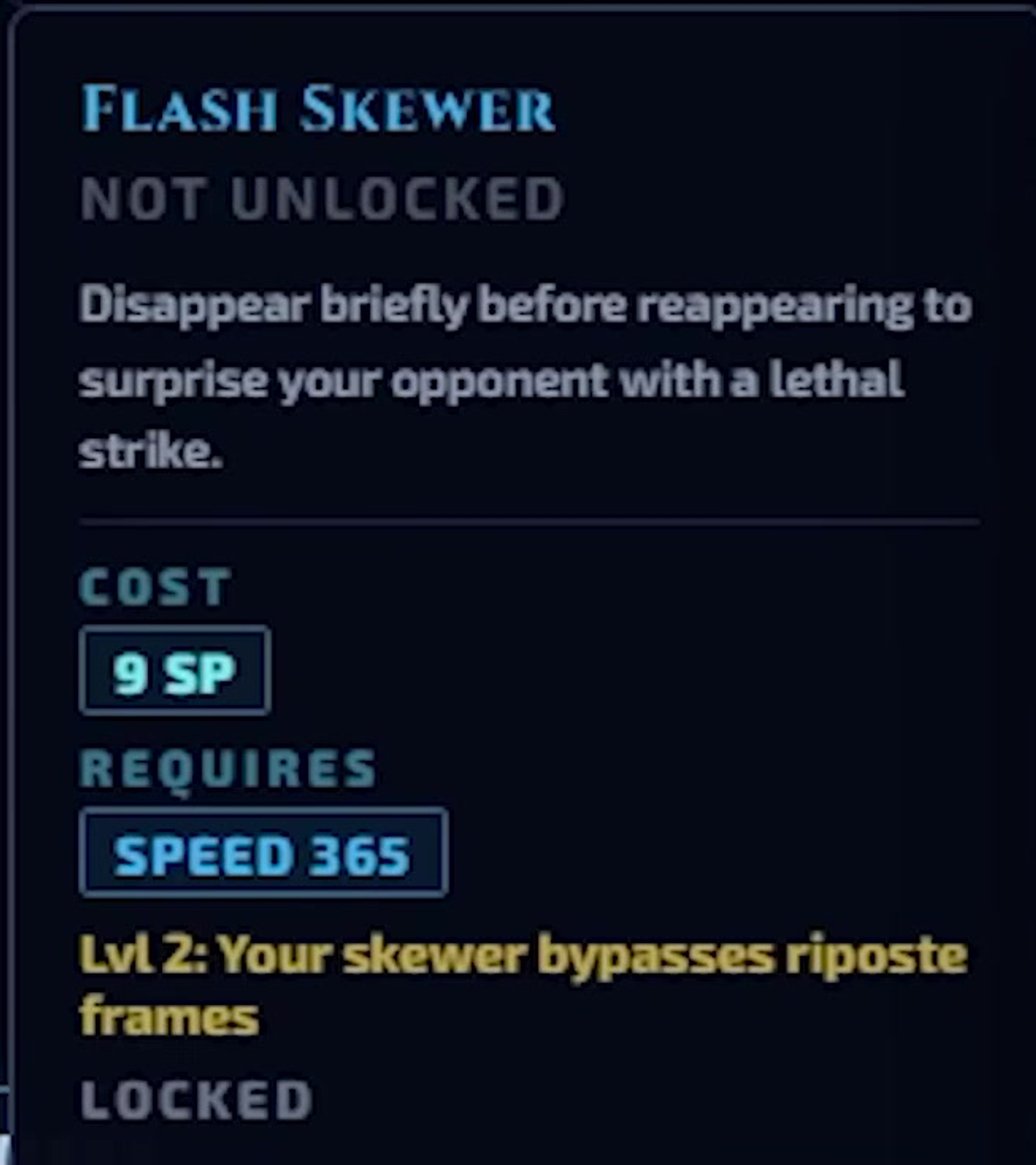 Flash Skewer in VV: Ultimatum