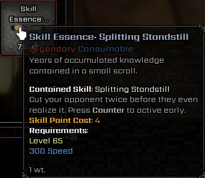 Splitting Standstill